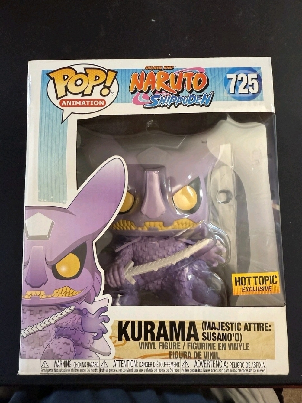 Funko Animation Naruto Shippuden Kurama (Majestic Attire: Susano'o) - Purple